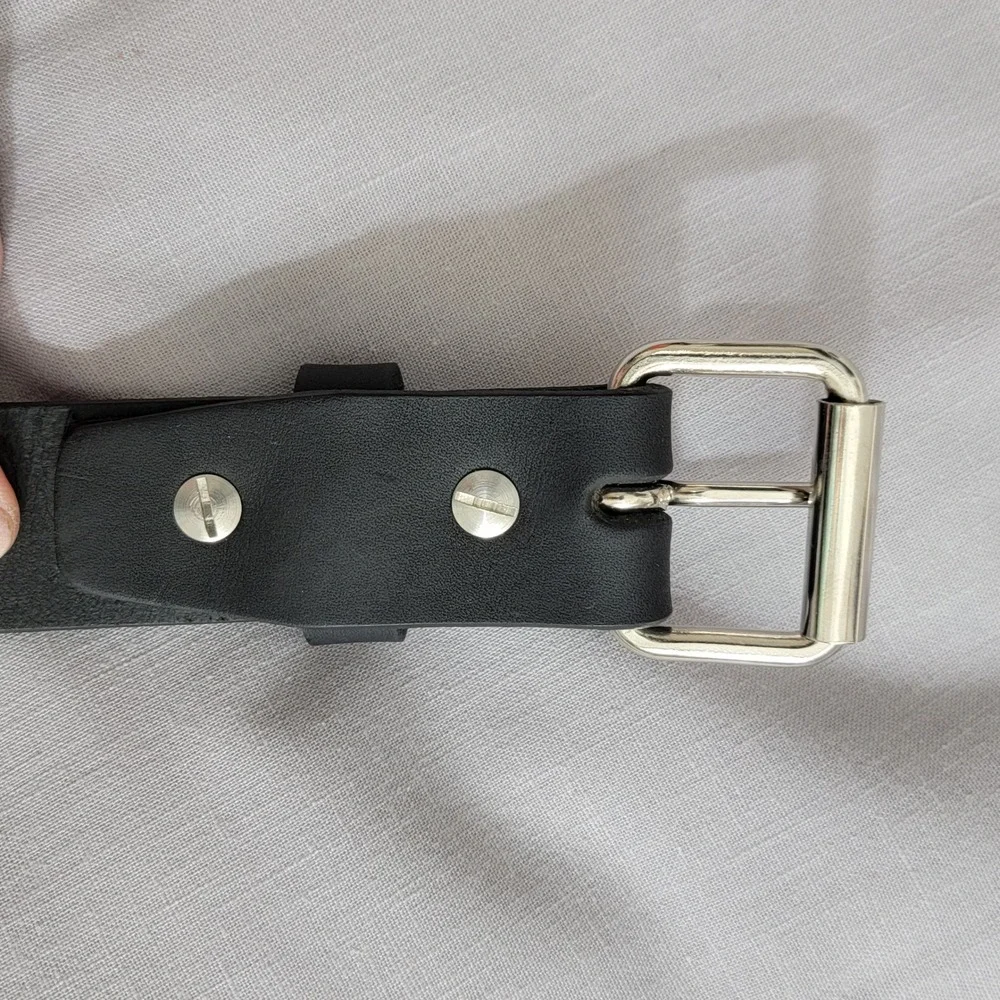 1791 Gunleather NWOT Gun Belt 01 Black Leather Tactical EDC Belt Size 48 Pant 44